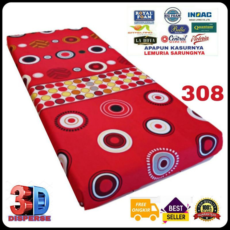 Sarung Kasur Retsleting 120x200x20