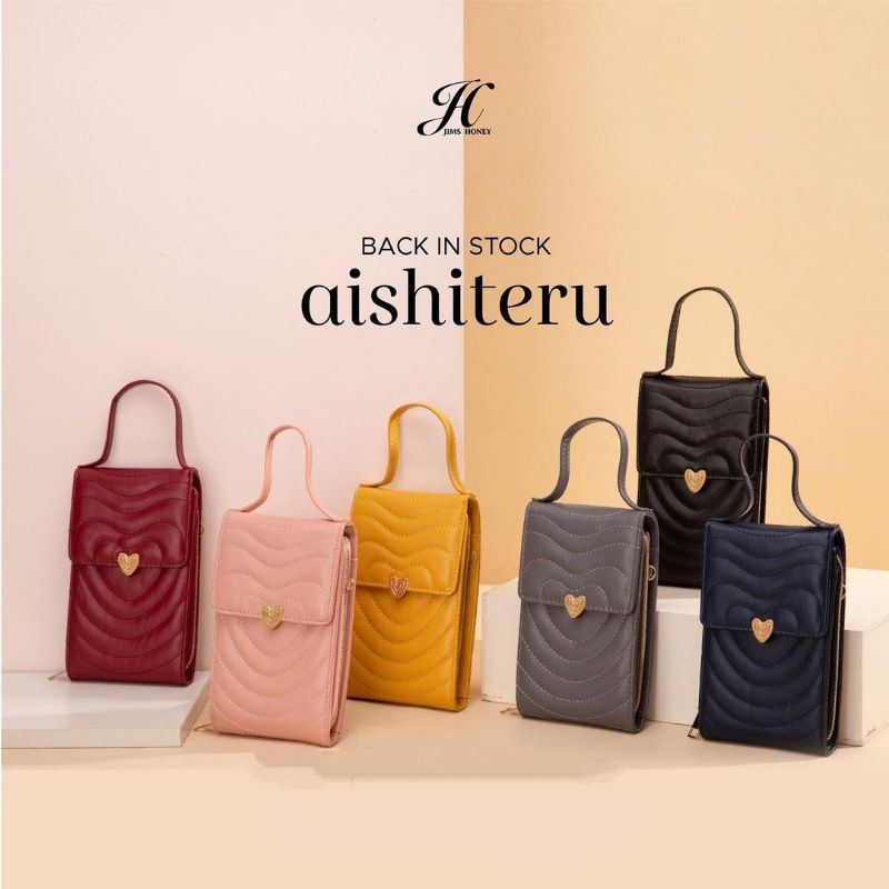 Aishiteru Mini Bag Jims Honey Magelang Original - Tas Fashion Wanita Premium Tas Selempang Wanita El
