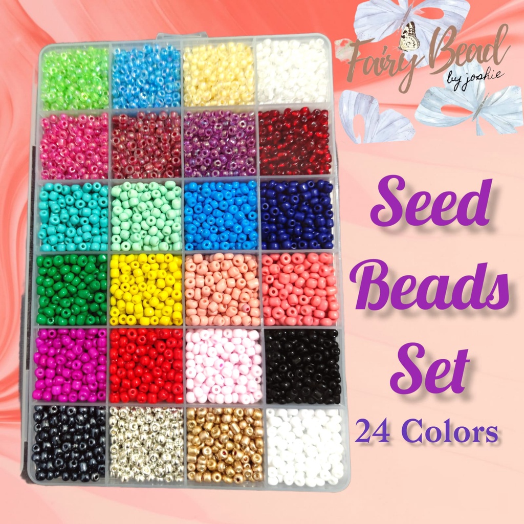 Mote Manik Manik Set / Beads Set - Manik Mote Pasir Payet 6/0 (-/+3.6mm)