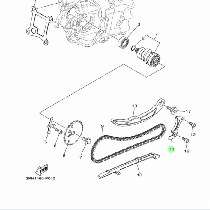 PLAT GUIDE STOPER XEON MIO M3 J Z ORI YGP 44D-E2233-00