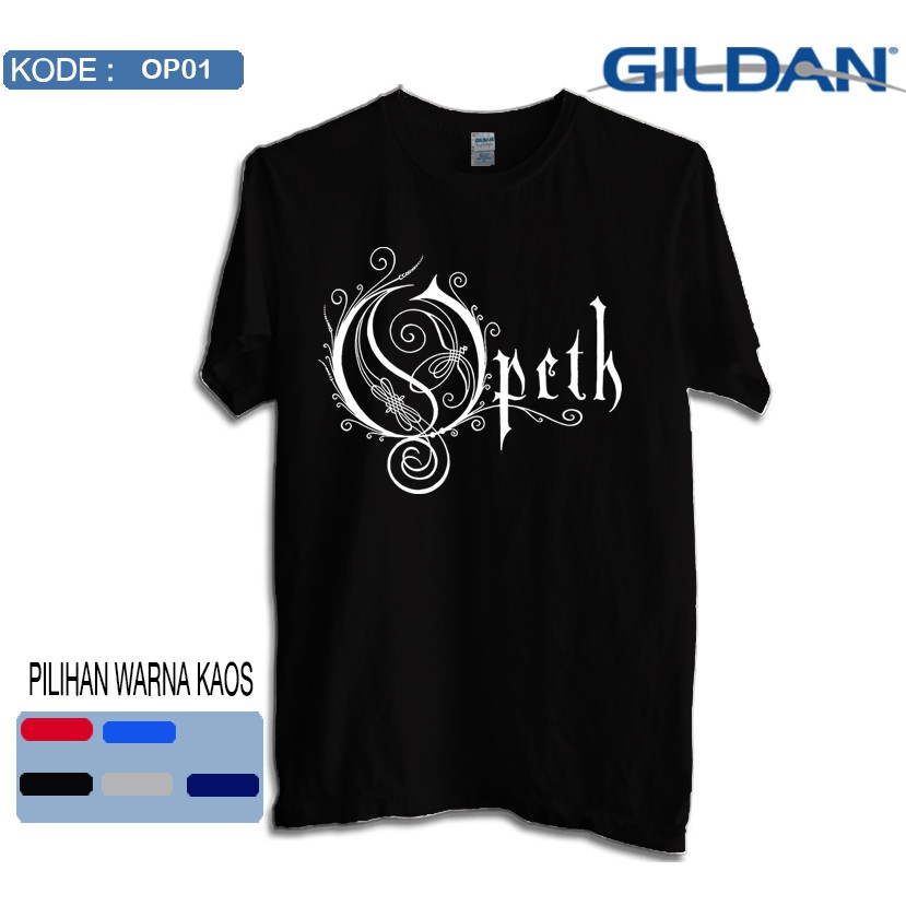 Kaos opet band / kaos original gildan softstyle op01