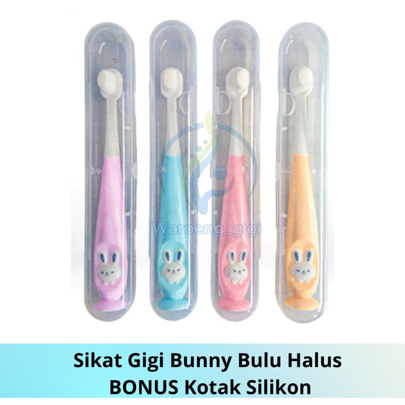 Sikat Gigi Bayi Anak Panda Bunny Bulu Halus