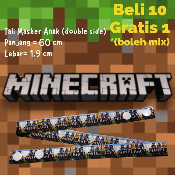 Tali Masker Anak Laki Laki Dan Perempuan Banyak Karakter