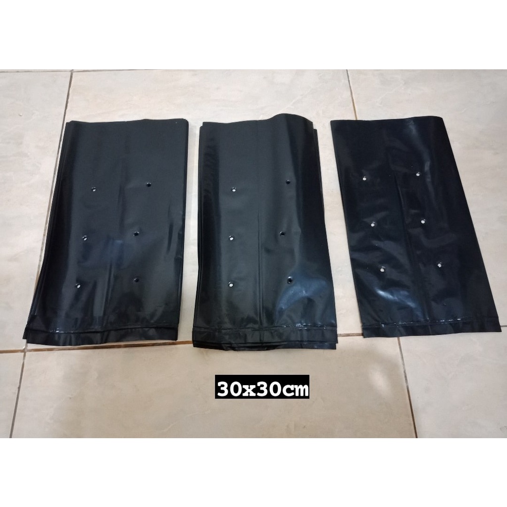 Polybag 30x30 Polybag Tanaman Polybag Satuan Kantong Tanaman Plastik