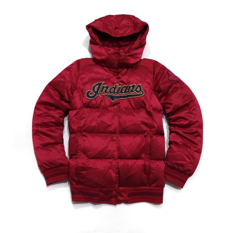 Jaket Bulu Angsa MLB Indians