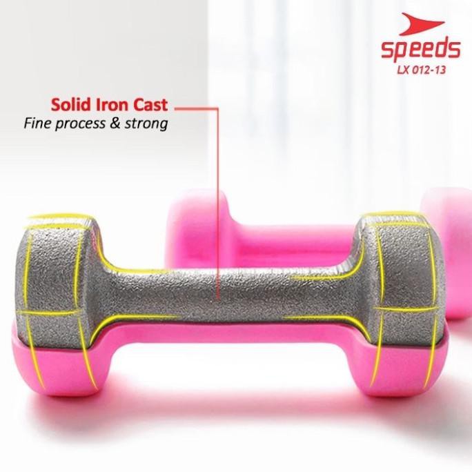 Dumbell Neoprene Speeds 5Kg - Barbel Neoprene Speeds 5Kg Original - Biru