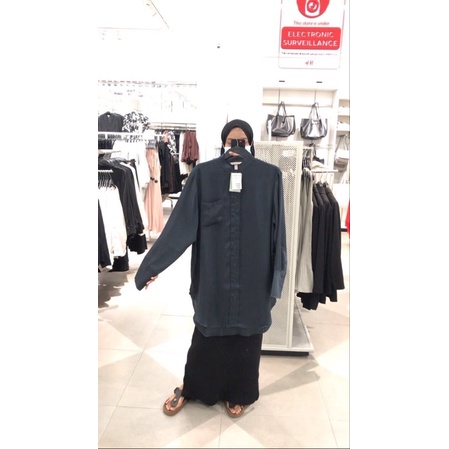 Kemeja Tunik long H&M
