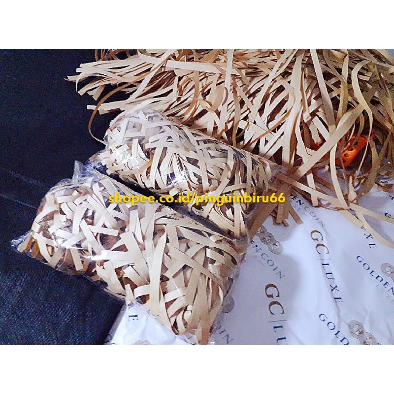 

kertas serut/PAPER SHREDDER/kertas suwir/KERTAS PACKING DIY. /200 gr