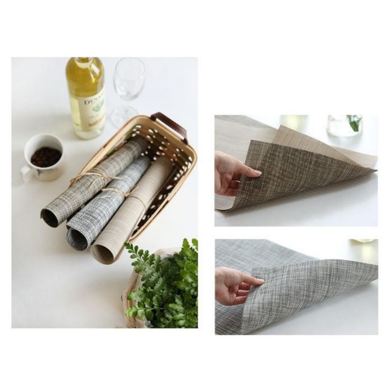 Tatakan piring premium High Quality 40x30cm / Tatakan piring gelas panci alas meja tahan panas