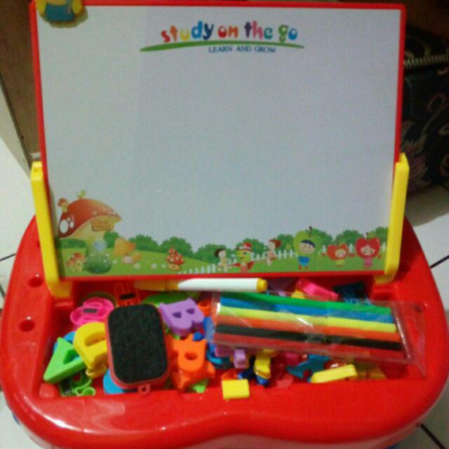 Paling Murah Se-shopee Drawing Board Meja Belajar Edukatif