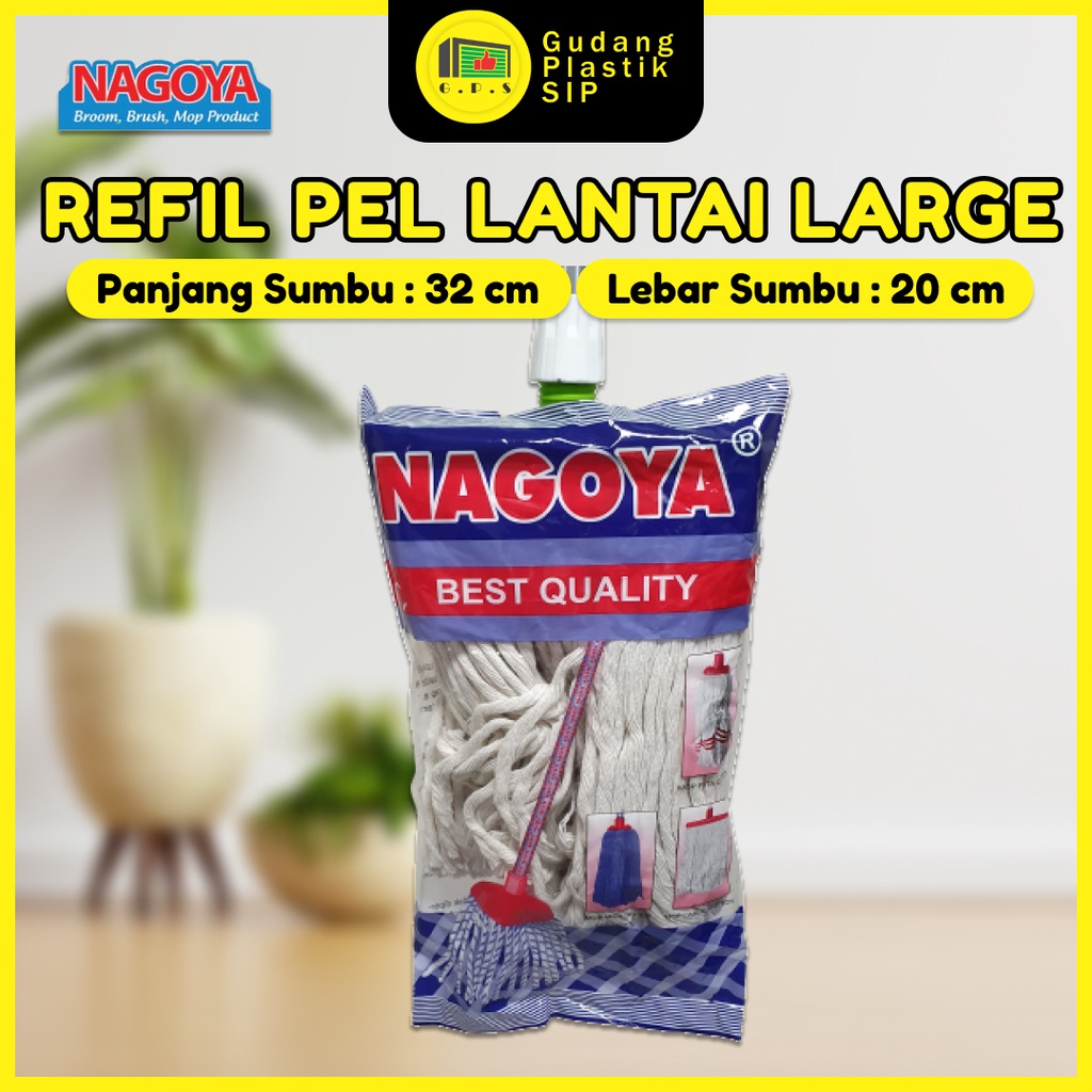 REFIL / REFILL NAGOYA PEL LANTAI MOP LARGE COTTON