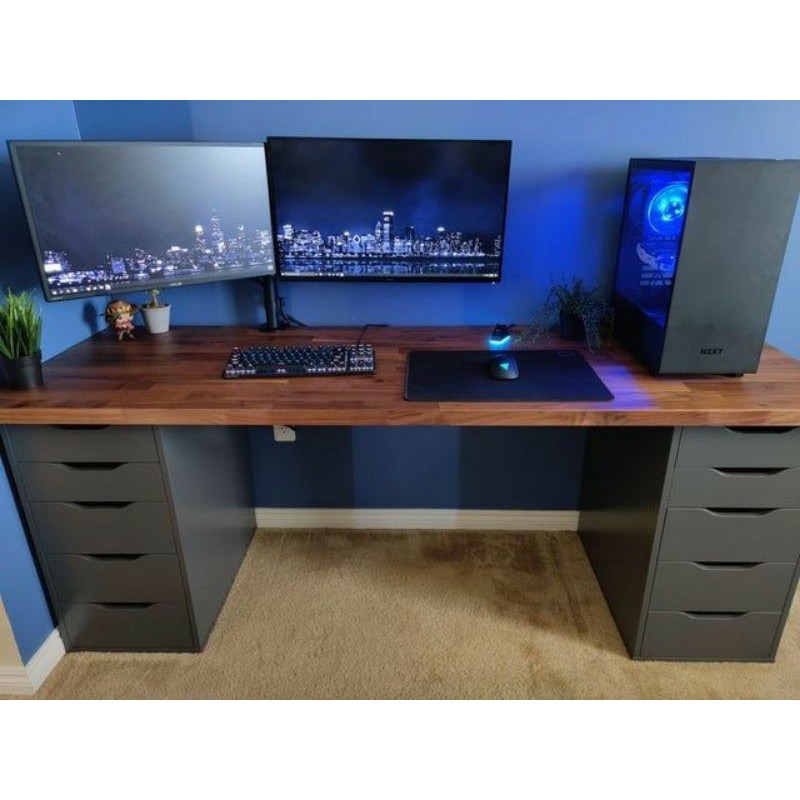 Jual meja kerja/meja komputer,pc/Meja game/Meja murah HPL