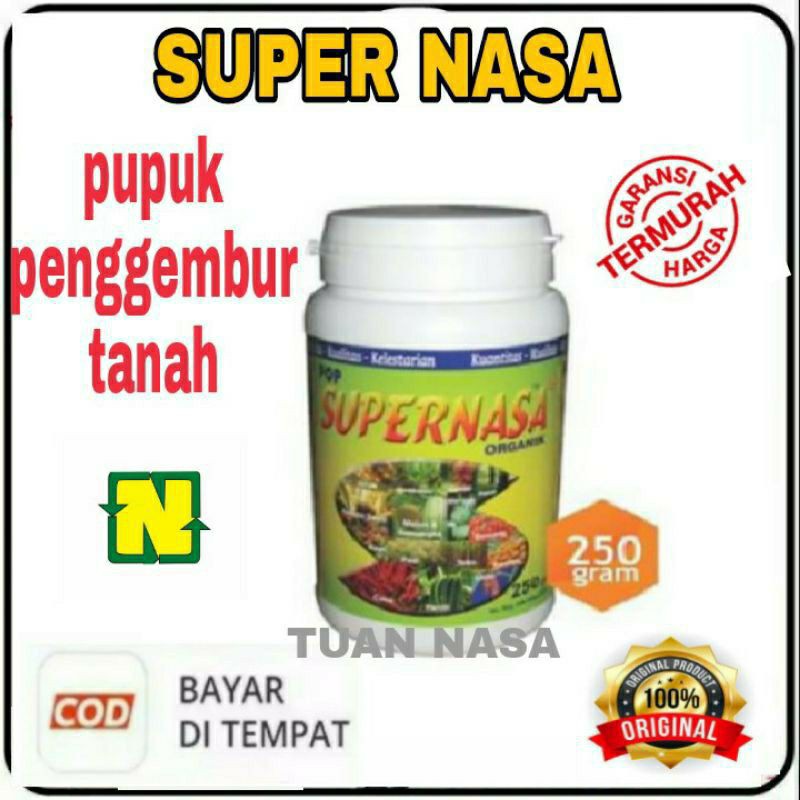 COD SUPERNASA ORGANIK - SUPERNASA ASLI - PUPUK ORGANIK TANAMAN - PUPUK BUAH - PUPUK CABE