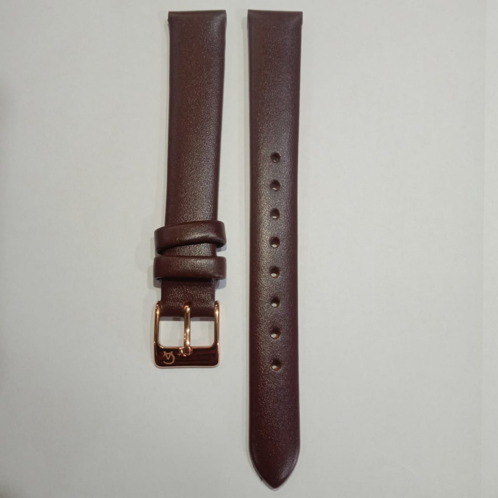 STRAP WATCH/TALI KULIT/LEATHER ALEXANDRE CHRISTIE UK 14 MM WANITA ORIGINAL