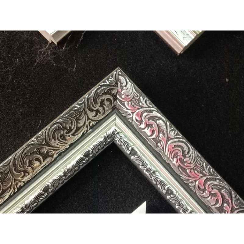 PIGURA ECER FRAME BINGKAI LONJORAN BATANGAN DIAMETER 6CM  PANJANG 3 METER BISA UNTUK PLAFON untuk lu