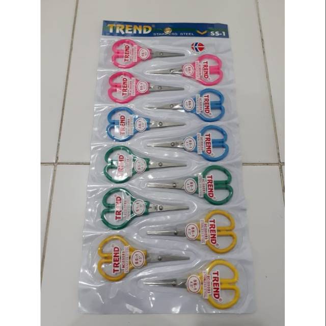 

Gunting kecil ORIGINAL STAINLESS STEEL serbaguna trend ss1 cutter