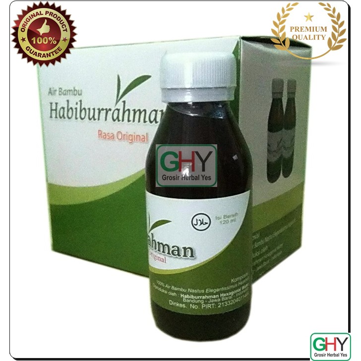 

Air Bambu Habiburrahman / Air Ruas Bambu Alami Habiburahman 120 ml ( Air Kesehatan )