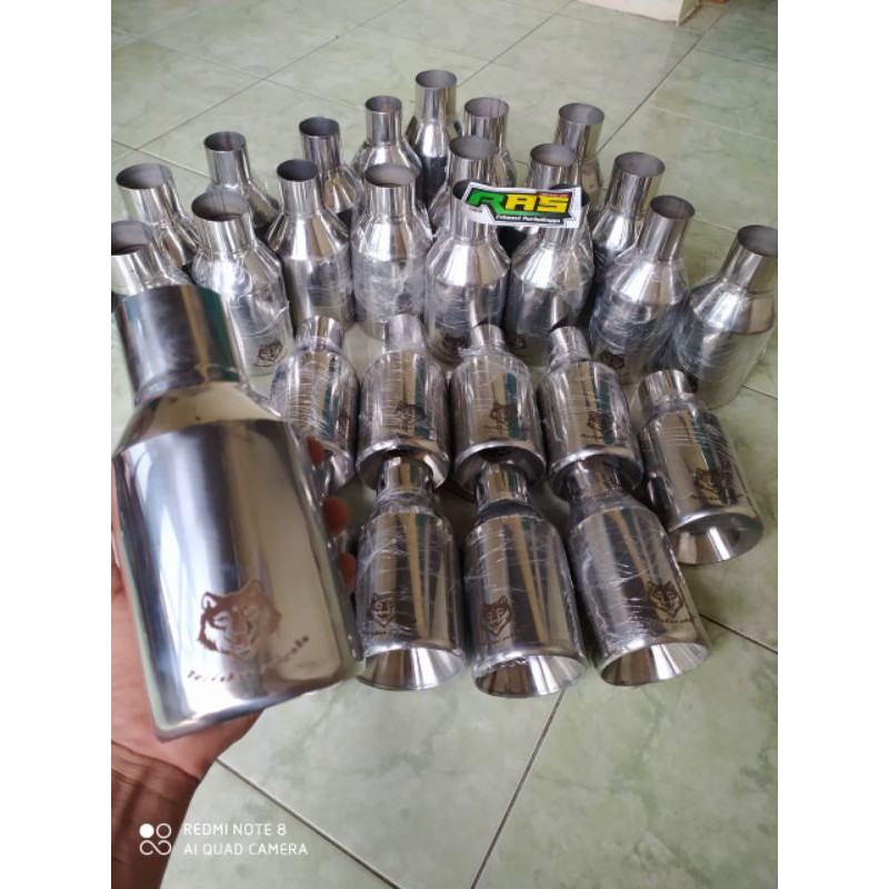 knalpot suara srigala