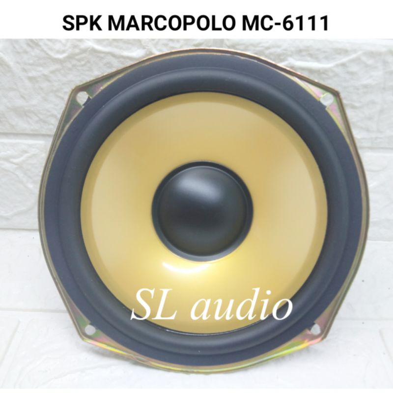 Terlaris Speaker 6 Inch Marcopolo mc-6111 original