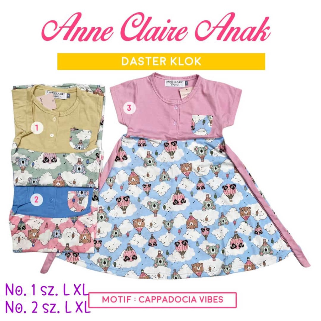 Daster Klok Anak Anne Claire