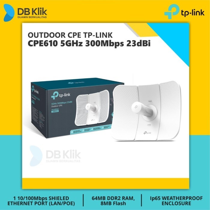 Access Point TP-Link CPE610 Outdoor 5GHz 300Mbps ( TPLink CPE 610 )