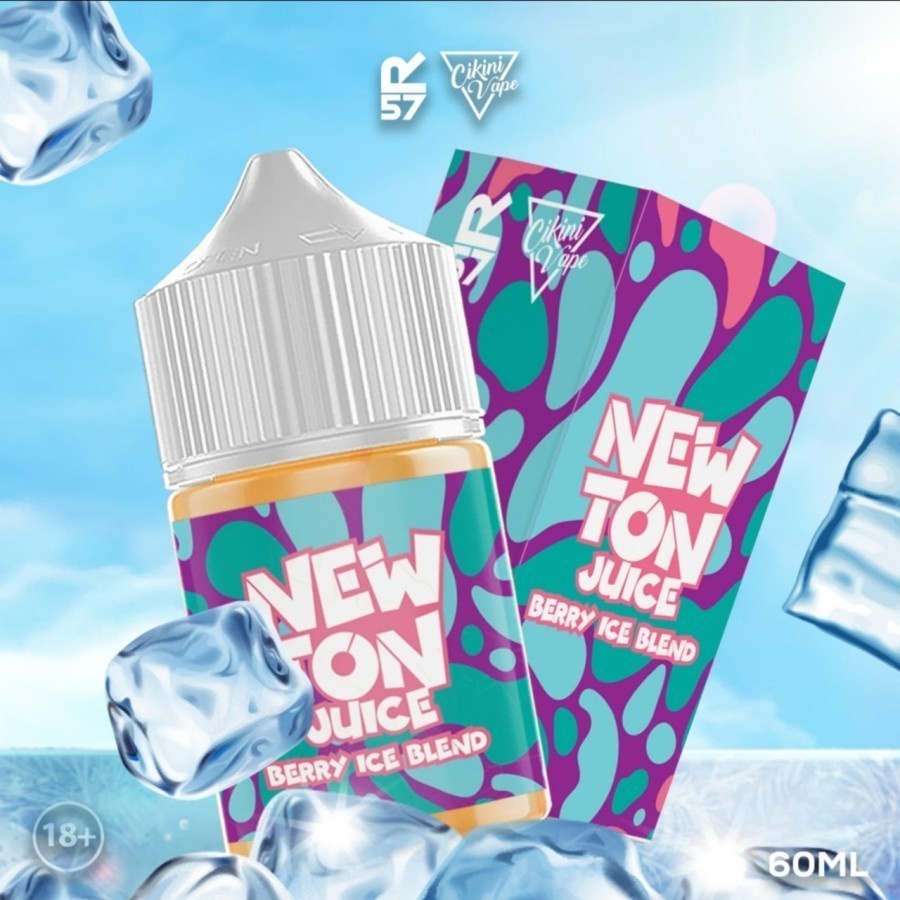 NEW TON NEWTON 60ML BERRY ICE BLEND JUICE BY R57 - AUTHENTIC