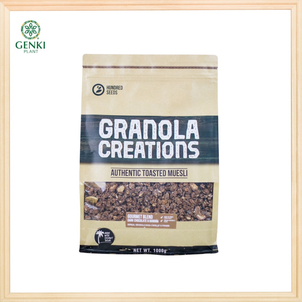 Jual Granola Creations Dark Chocolate Banana Toasted Muesli Kg