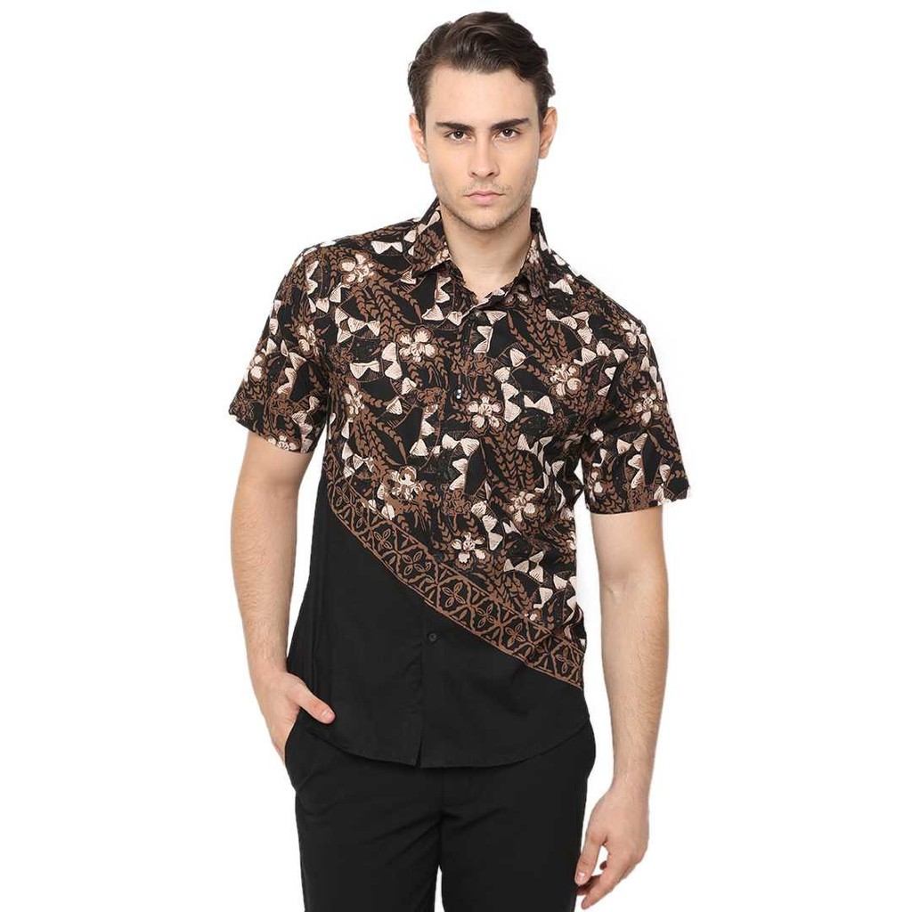 Agrapana Jamanika Slim Fit Kemeja Batik Cap