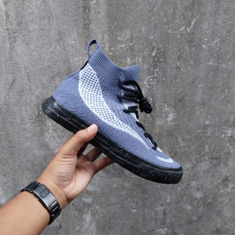 [SALE] CONVERSE CT ALL STAR RENEW CRATER KNIT GREY SKU 172032C BNIB ORIGINAL 100%