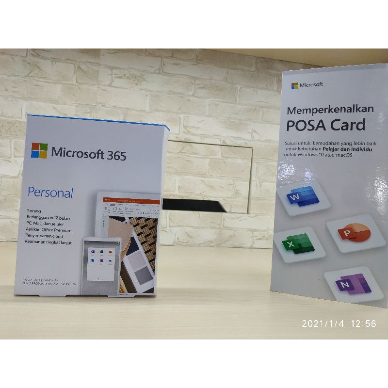 Microsoft Office 365 Personal (untuk 1 akun) | Shopee