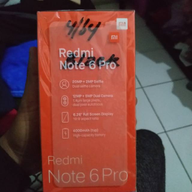 redmi note 6 pro ram 4/64