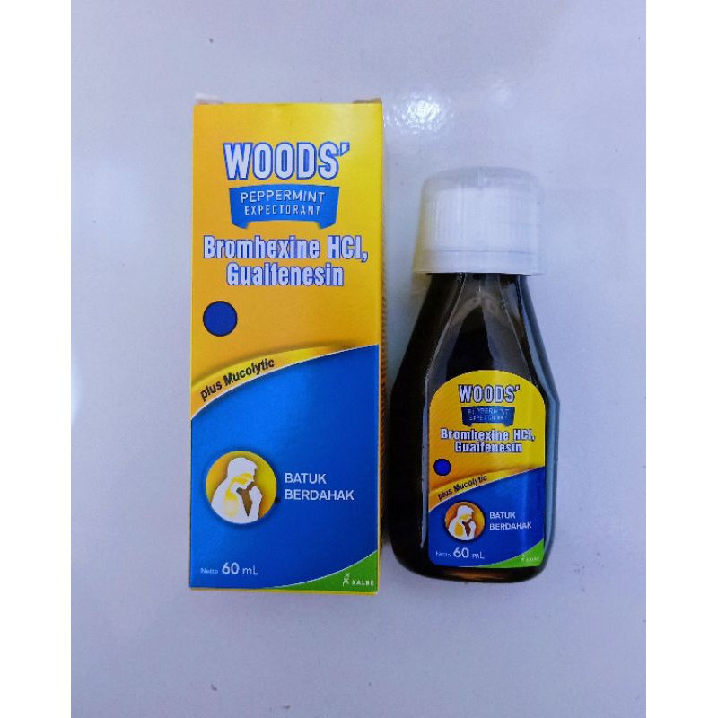 Woods peppermint obat batuk 60ml