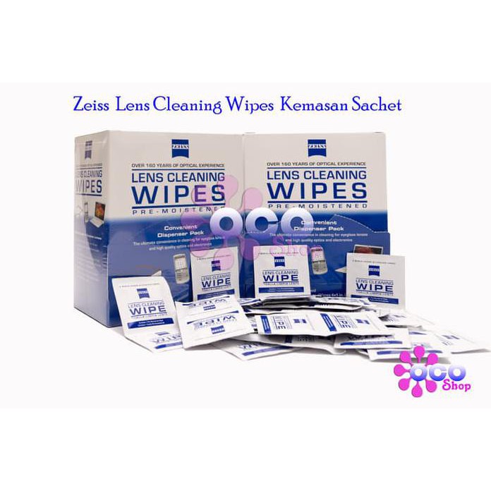 Pembersih Kacamata Zeiss Lens Cleaning Wipes
