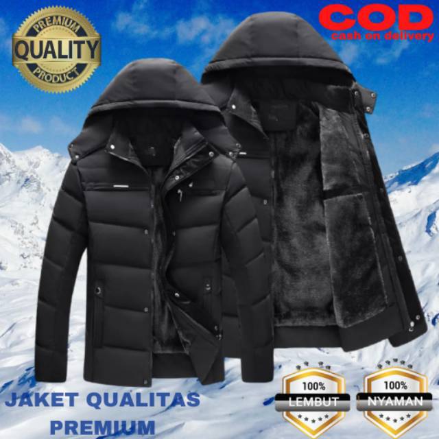 [JAKET NEW BRAND 2021] Jaket winter pria/Jaket tebal/Jaket musim dingin/Jaket waterprof/jaket pria/j