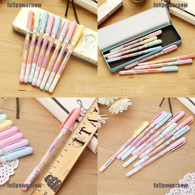 【COD】FLID 1Pcs Pen Ballpoint dengan 6 Warna Lucu