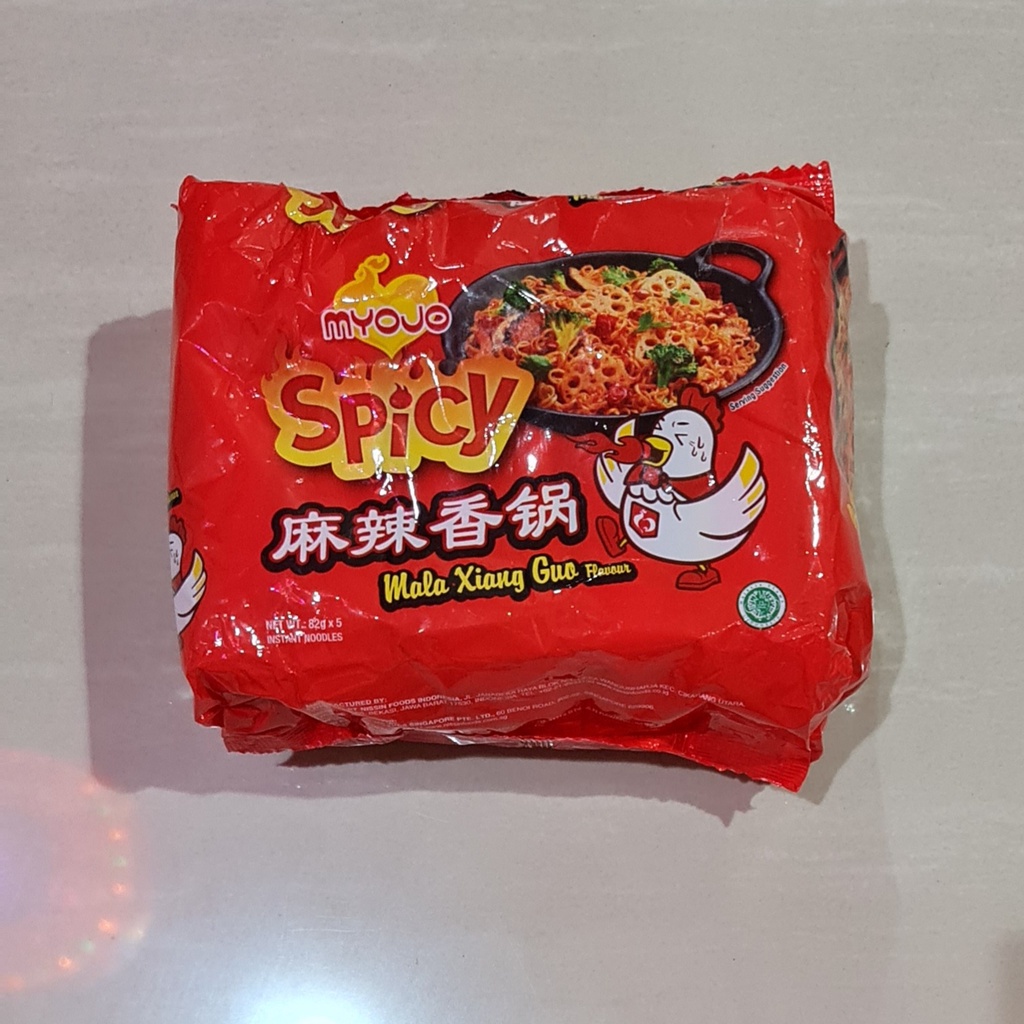 Mie Mi Instan Myojo Spicy Mala Xiang Guo Flavour 5 x 90 Gram