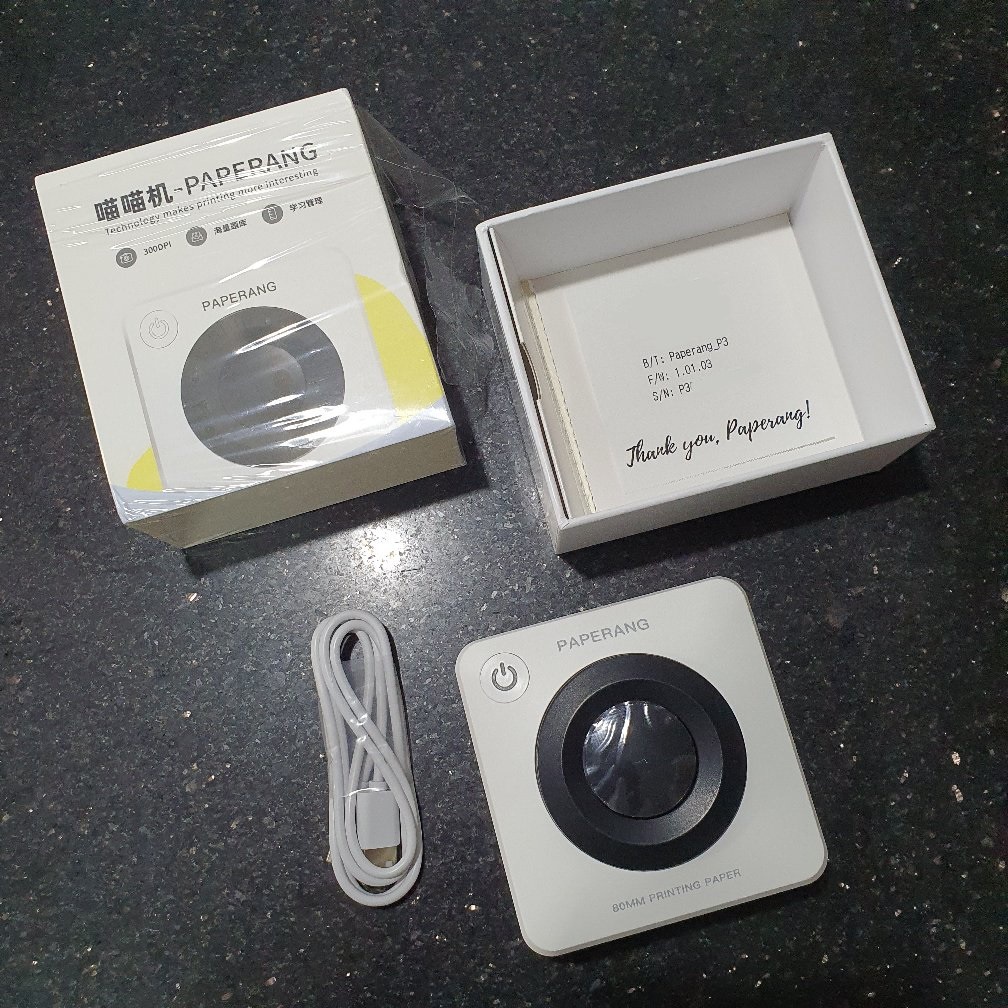 PAPERANG P3 - Mini Portable Pocket Thermal Photo Printer 300DPI
