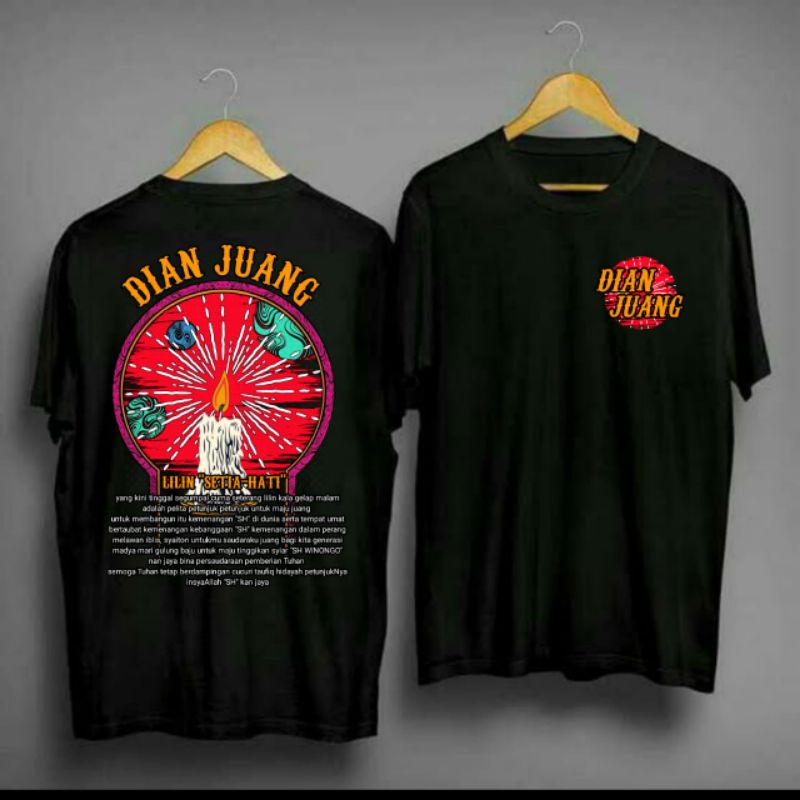 kaos PSHW TM dian juang / kaos sh winongo