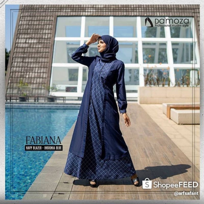 Gamis Damoza Fabiana Navy blazer
