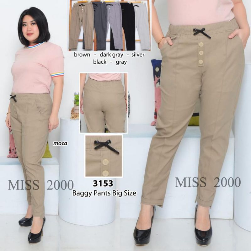 READY CELANA WANITA BAGGIE PANTS ALLSIZE TERSEDIA 6 WARNA PILIHAN