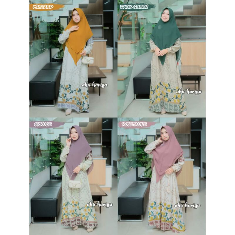 [MOHON TANYAKAN STOK SEBELUM ORDER] Dress Montana Bunga ORI by Aku Karissa