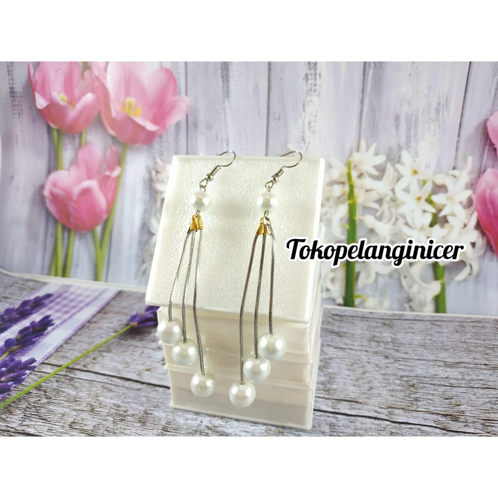 Anting  Mutiara LUCU - anting kekinian fashion - GIWANG - KERABU AKSESORIS EARRING Tokopelanginicer