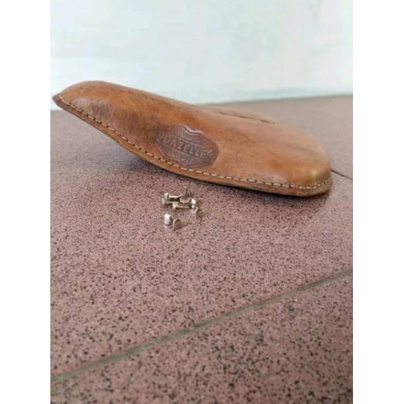 BISA COD  COVER SADEL KULIT - SADEL KULIT SEPEDA ONTEL - KRAKAP SADEL KULIT - JOK KULIT SADEL SEP