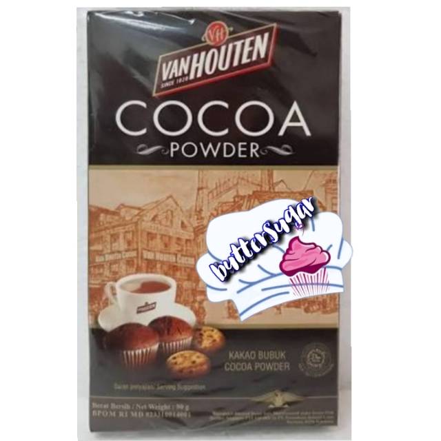 

COCOA POWDER VAN HOUTEN / COKLAT BUBUK 180GR