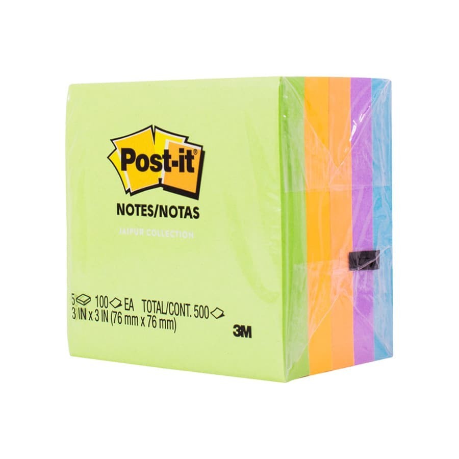 3m Post It 3M Warna Memo Stick 5 Ultra Color 3x3 in 654-5UC