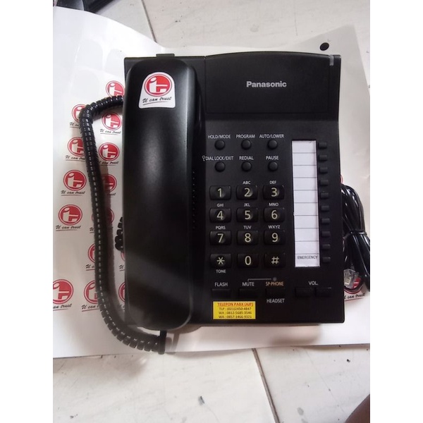 PESAWAT TELEPON PANASONIC KX-TS 840 ND SECOND SINGEL SPIKER PHONE