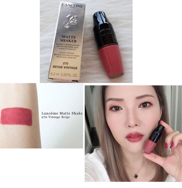 lancome matte shaker lip stain beige vintage CEGICAP