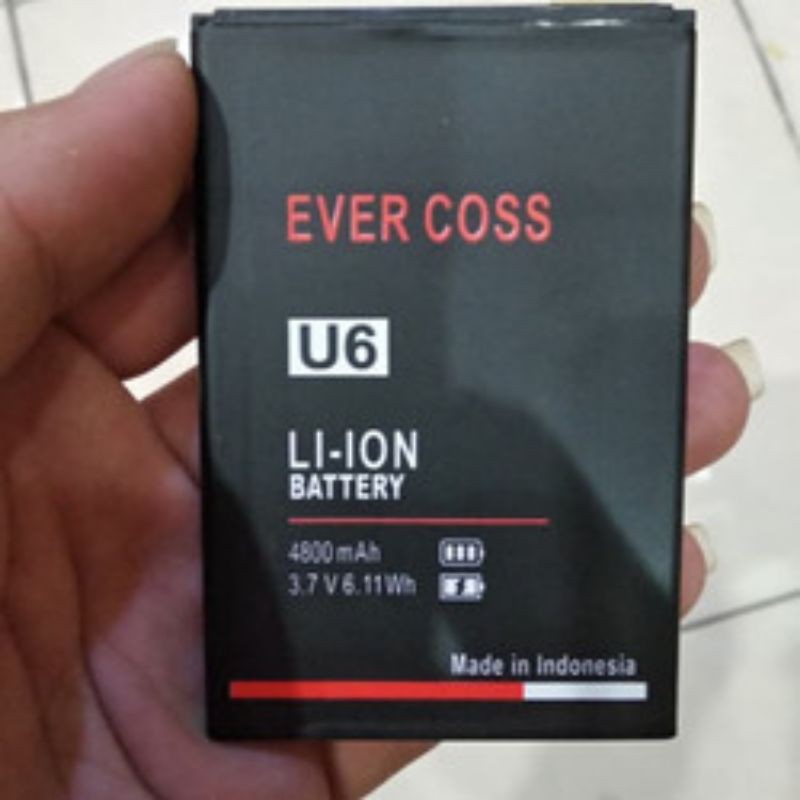 Baterai Evercoss U6
