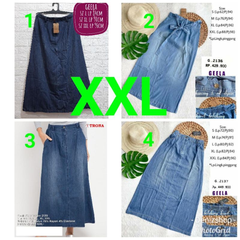 GEELA rok jeans