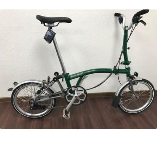 SEPEDA BROMPTON ORI HIJAU M6L 2020 MURAH